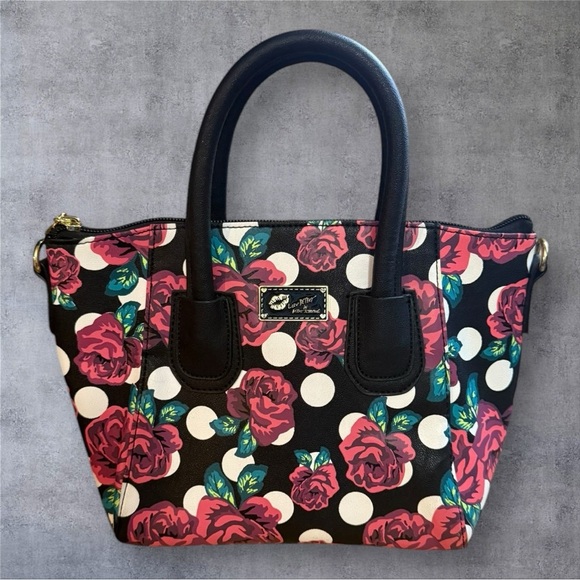 Luv Betsey By Betsey Johnson Small Satchel W/Crossbody Strap - NWOT - Picture 1 of 10